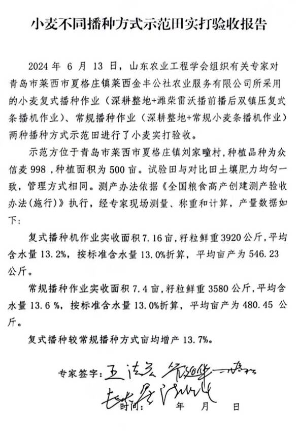 米乐M6官方网站50亩地种出58亩粮食 潍柴雷沃高功能播种机深挖单产晋升潜力(图3)